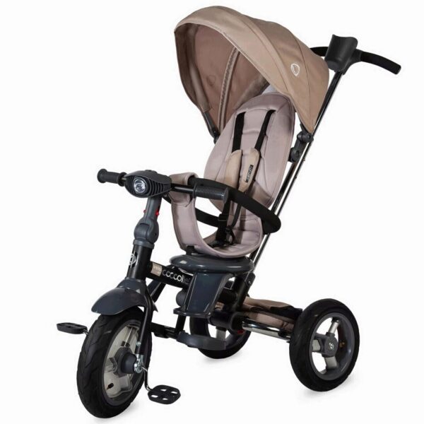 TRICIKL 4U1 COCCOLLE VELO AIR - BEŽ