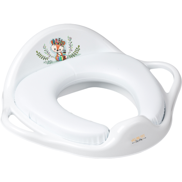 TEGA BABY MEKANA SJEDALICA ZA WC WILD & FREE WHITE - LITTLE FOX