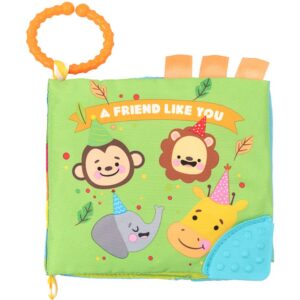 KIKKA BOO EDUKATIVNA PLATNENA KNJIGA SA GRICKALICOM - FRIEND LIKE YOU
