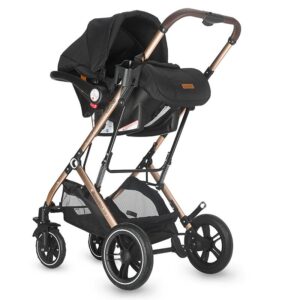 COCCOLLE RAVELLO 3U1 KOLICA - BLACK - Slika 11