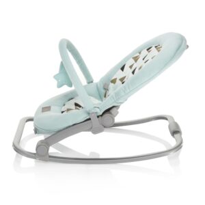 ZOPA LEŽALJKA RELAX 2 - MINT TRIANGLES/GREY - Slika 2