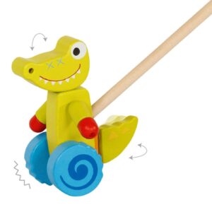 GOKI KROKODIL NA DRVENOME ŠTAPU - Slika 2