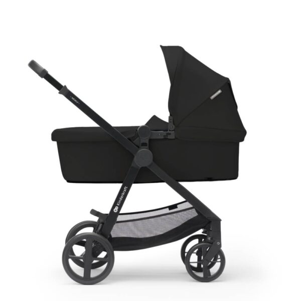KINDERKRAFT KOLICA NEWLY 3U1 MINK PRO - CLASSIC BLACK