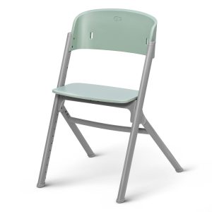 KINDERKRAFT HRANILICA LIVY MASLINASTO ZELENA + NJIHALJKA CALMEE - SIVA - Slika 4