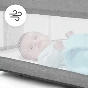 KINDERKRAFT KREVETIĆ NESTE GROW - TAMNO SIVA - Slika 6