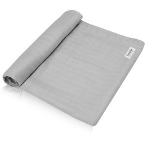 LIONELO BAMBUS DEKICA ZA BEBE SWADDLER 120X120 CM - SIVA