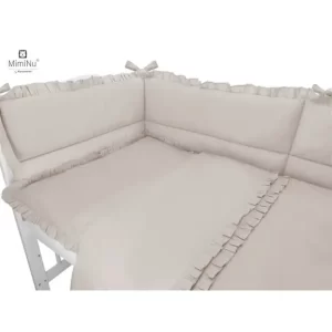 MIMINU POSTELJINA ZA KREVETIĆ 5 ELEM. ROYAL BEIGE