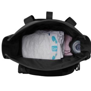 KIKKA BOO TORBA/RUKSAK CERISE - BLACK - Slika 5