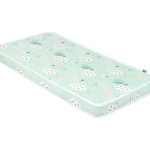 KIKKA BOO MADRAC FANTASIA 70X140X9 CM - CLOUDS MINT