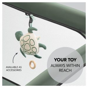 HAUCK PUTNI KREVETIĆ SLEEP N PLAY SQ SET - DARK GREEN - Slika 22