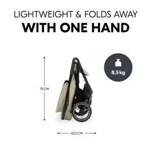 HAUCK KOLICA SHOP N CARE - OLIVE - Slika 11