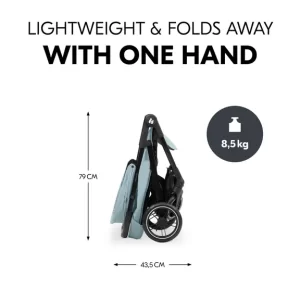 HAUCK KOLICA SHOP N CARE - DUSTY BLUE - Slika 16