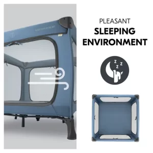 HAUCK PUTNI KREVETIĆ SLEEP N PLAY SQ SET - DARK BLUE - Slika 7