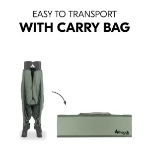 HAUCK PUTNI KREVETIĆ SLEEP N PLAY SQ SET - DARK GREEN - Slika 9