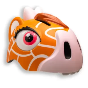 CRAZYSAFETY 3D DJEČJA KACIGA GIRAFFE BROWN - S LED SVJETLOM