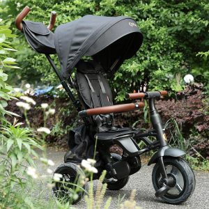 QPLAY RITO DELUXE SKLOPIVI TRICIKL - NEGRU - Slika 8