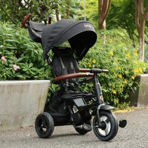 QPLAY RITO DELUXE SKLOPIVI TRICIKL - NEGRU - Slika 9