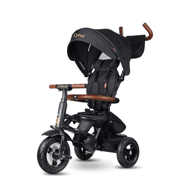 QPLAY RITO DELUXE SKLOPIVI TRICIKL - NEGRU