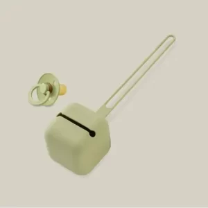 INTERBABY SILIKONSKA POSUDA ZA DUDU - OLIVE GREEN
