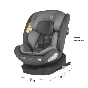 COCCOLLE NYOTA I-SIZE AUTOSJEDALICA 40-150 CM - DIAMOND BLACK - Slika 5