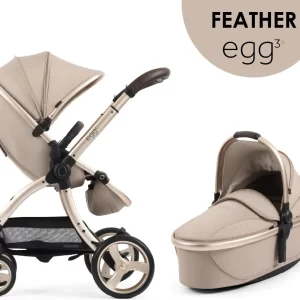 egg3® dječja kolica 2u1 - Feather