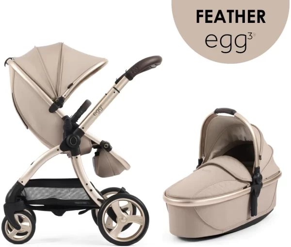 egg3® dječja kolica 2u1 - Feather
