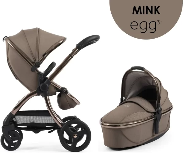 egg3® dječja kolica 2u1 - Mink
