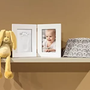 Dooky Happy Hands dupli okvir s otiskom White - Slika 3