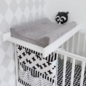 Woodies podloga za previjanje za krevetić white - Slika 7