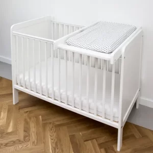 Woodies podloga za previjanje za krevetić white - Slika 3
