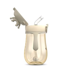 NENO MIO 2 Crown bočica sa slamkom 280 ml, Brown - Slika 7