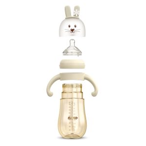 NENO MIO Rabbit 3u1 bočica za hranjenje 300 ml, Cream - Slika 6
