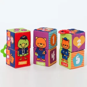 Molto Cubes & Fun kocke od mekane tkanine - Slika 9