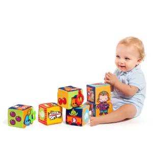 Molto Cubes & Fun kocke od mekane tkanine - Slika 3