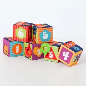 Molto Cubes & Fun kocke od mekane tkanine - Slika 6