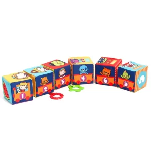 Molto Cubes & Fun kocke od mekane tkanine - Slika 5
