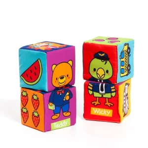 Molto Cubes & Fun kocke od mekane tkanine - Slika 8