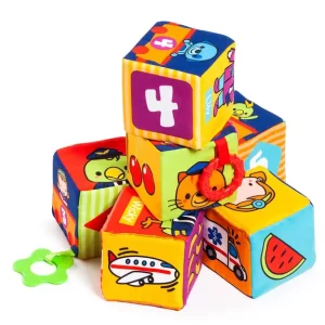 Molto Cubes & Fun kocke od mekane tkanine - Slika 4