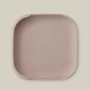 InterBaby silikonski tanjur s vakuumskom podlogom Dark Pink - Slika 4
