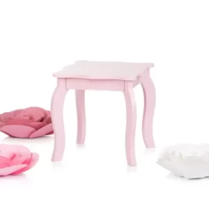 Chipolino - dječji toaletni stolić s tabureom ružičaste boje - Slika 2