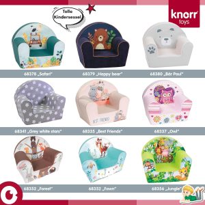 Knorrtoys Jungle Dječja fotelja Zelena - Slika 5