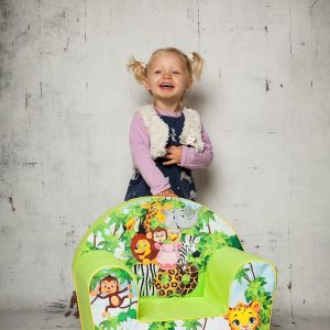 Knorrtoys Jungle Dječja fotelja Zelena - Slika 4