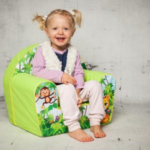 Knorrtoys Jungle Dječja fotelja Zelena - Slika 6