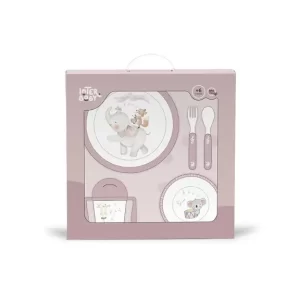 Interbaby set za jelo 5/1 Music Roza - Slika 2