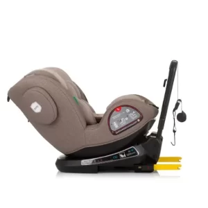 Chipolino autosjedalica I-SIZE 40-150 cm ISOFIX 360 "PEAK" macadamia - Slika 3