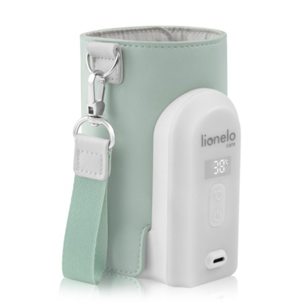 Lionelo Thermup Go Evo električni prijenosni grijač bočica, Green Sage