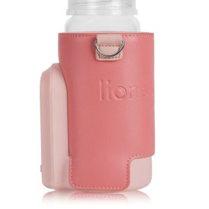 Lionelo Thermup Go Evo električni prijenosni grijač bočica, Coral Pink - Slika 4