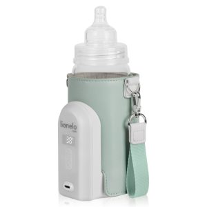 Lionelo Thermup Go Evo električni prijenosni grijač bočica, Green Sage - Slika 6