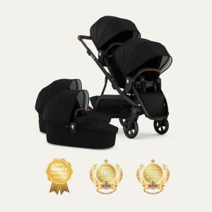 REDSBABY NUVO Twin dječja kolica 2u1 Black, Black B - Slika 12