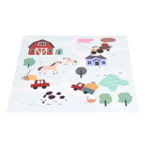 Ecotoys velika Eva pjenasta podloga za djecu Farm 90,5 x 90,5 cm - Slika 2
